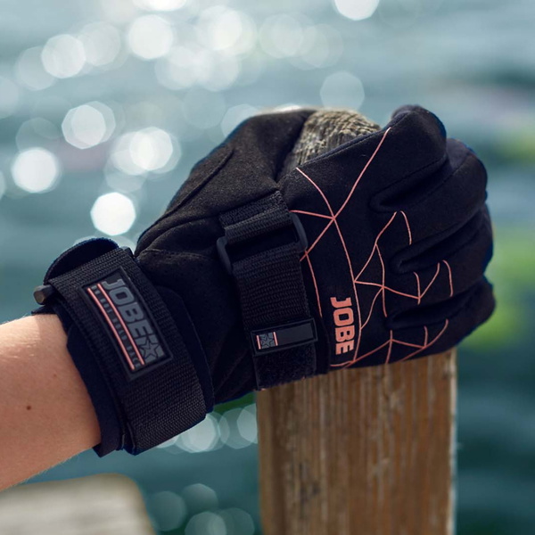 2026 Jobe Mens Stream Gloves - Black / Red
